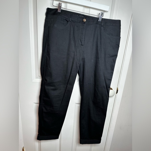 St. John Denim - St. John Black Straight Leg Jeans